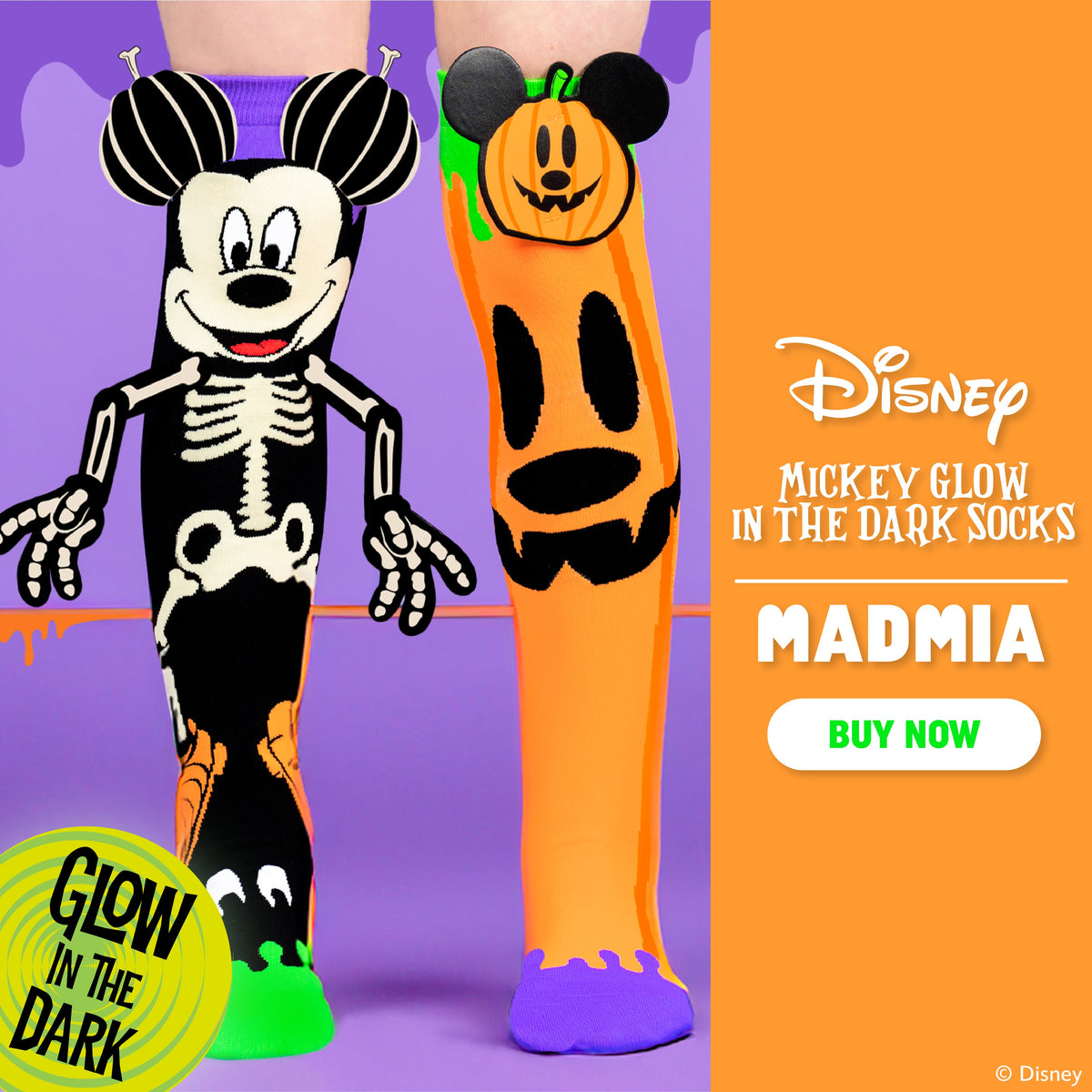 MICKEY GLOW IN THE DARK