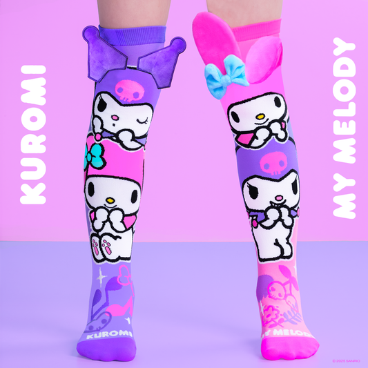 KUROMI & MY MELODY SOCKS