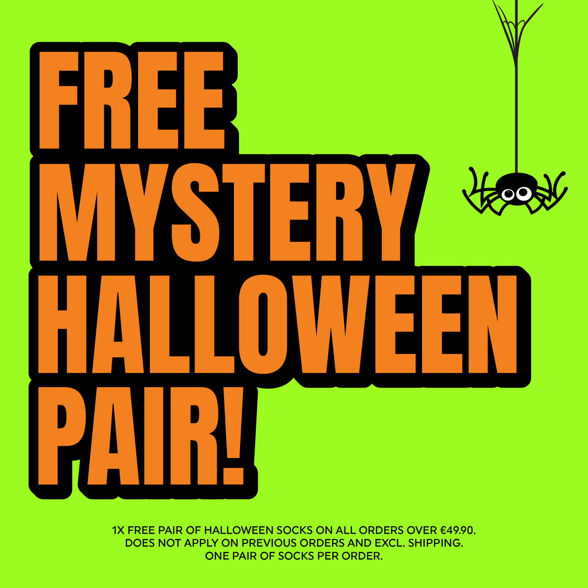 FREE MYSTERY HALLOWEEN PAIR