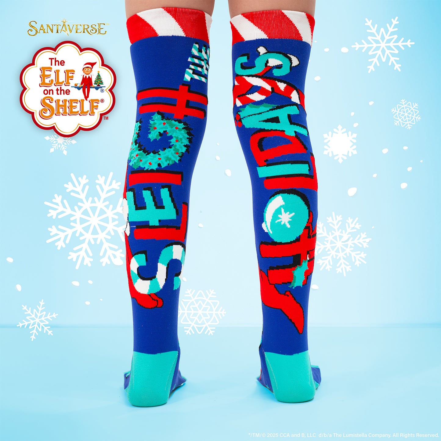 ELF ON THE SHELF SOCKS