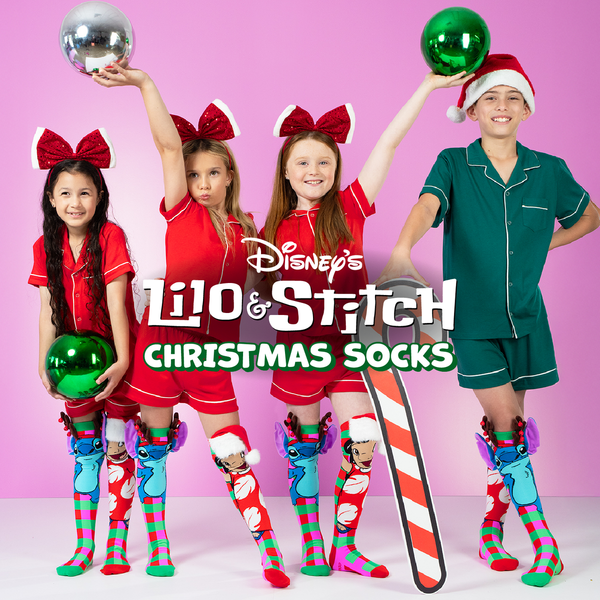LILO & STITCH CHRISTMAS SOCKS