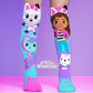 Gabby’s Dollhouse kids knee-high socks with Gabby and cartoon cat characters in bright colors