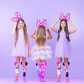 MINNIE AND DAISY SOCKS