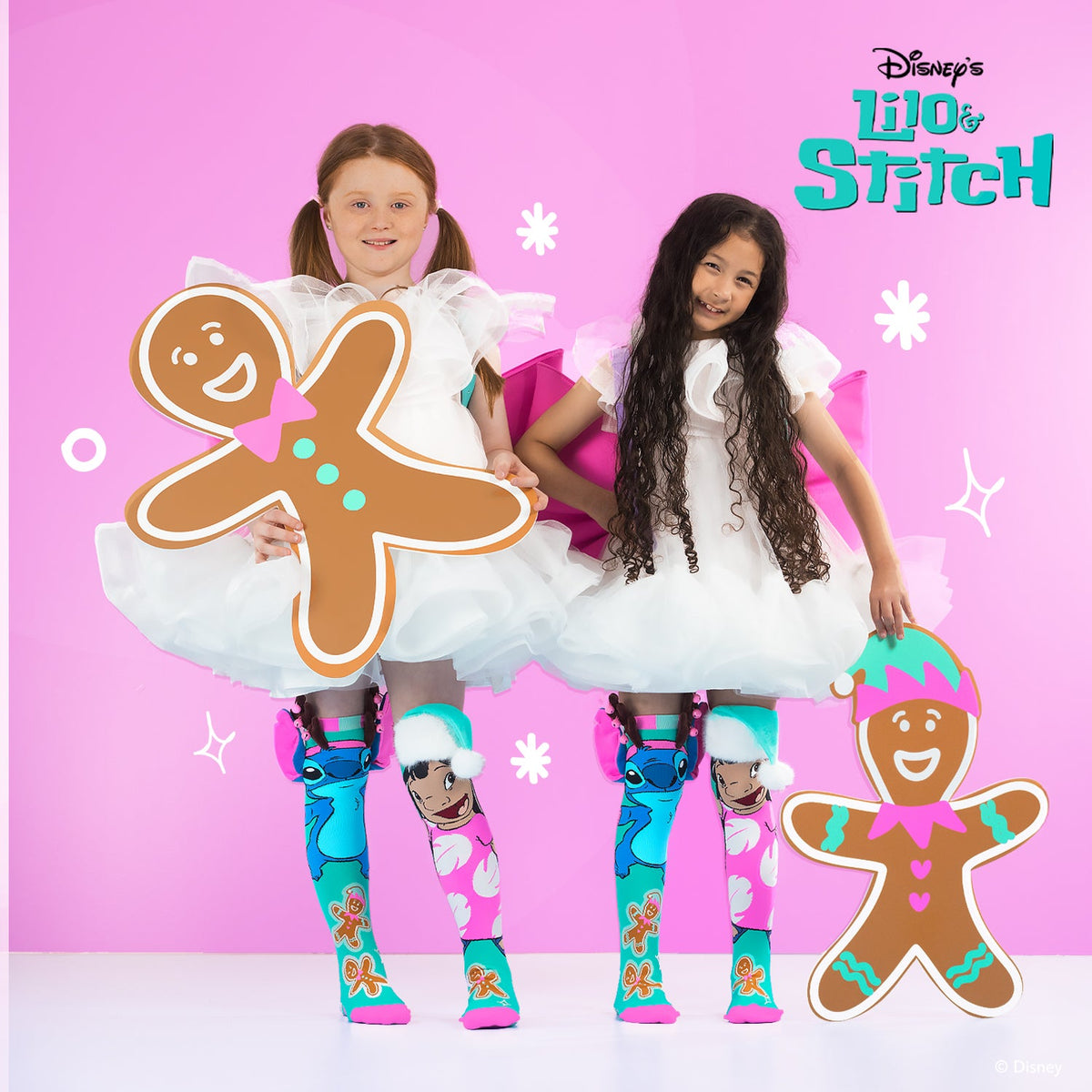 LILO & STITCH'S GINGERBREAD SOCKS